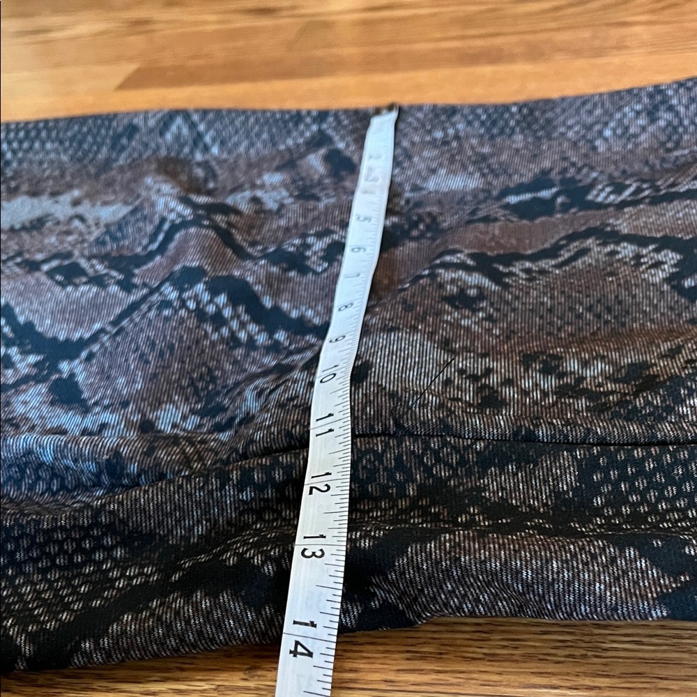 NWT Steph’s Designs Elegant Snake Print Strapless Dress - Picture 4 of 8